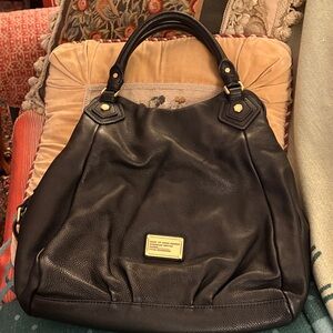 Marc Jacobs Classic Q Francesca Black Leather Women's Tote